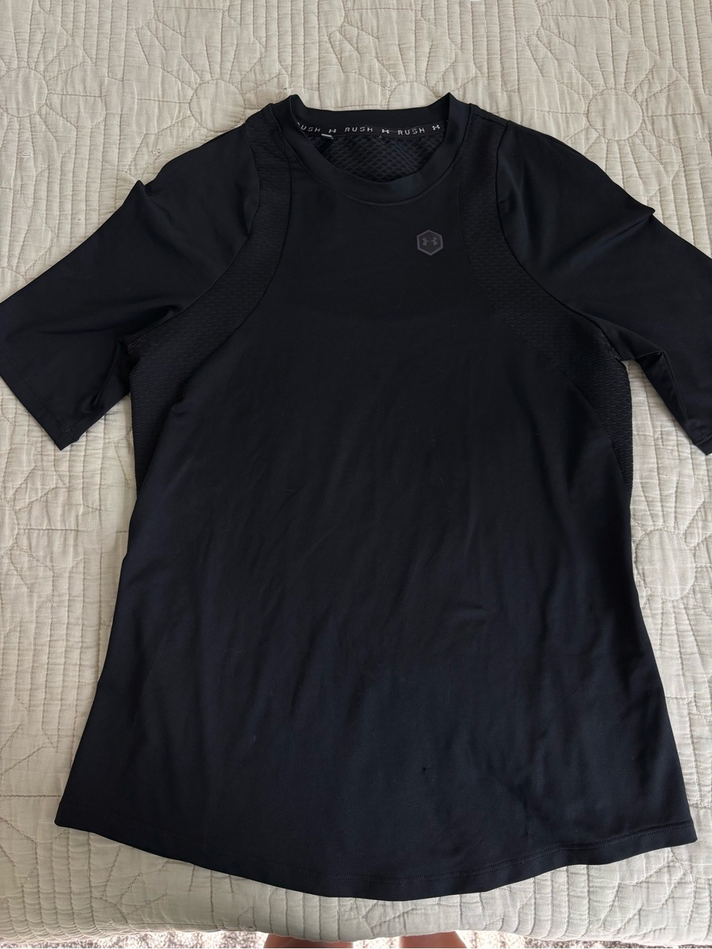 Under Armour Black Short-Sleeve Training Tee